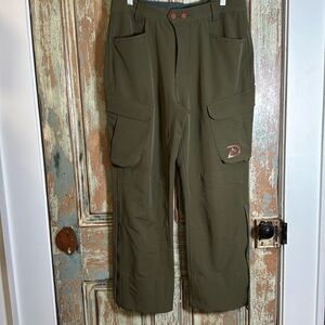 Ditale Sofia Adventure Pants Green Curvy Large Cargo Outdoor Tactical Wear